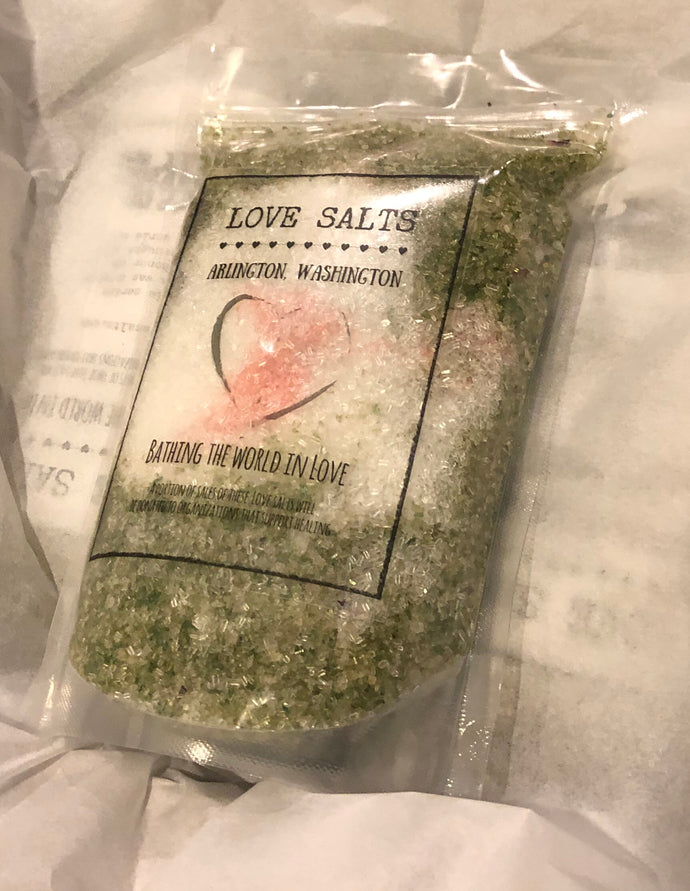 Love Salts 5 bath 1 pound 11oz